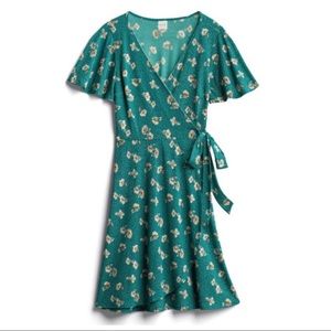NWT Stitch Fix Kaileigh Tawney Faux Wrap Dress L